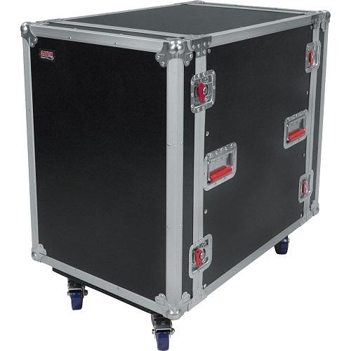 Gator Cases G-Tour-16Uca-24D Rolling Rack Case - Red One Music