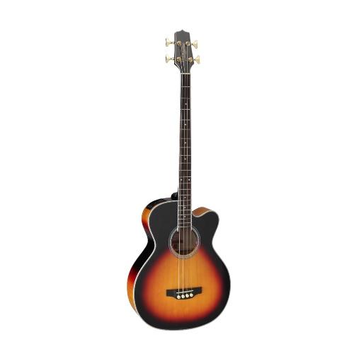 Takamine Gb72Ce-Bsb Acoustic Electric Bass Guitar Brown Sunburst - Red One Music