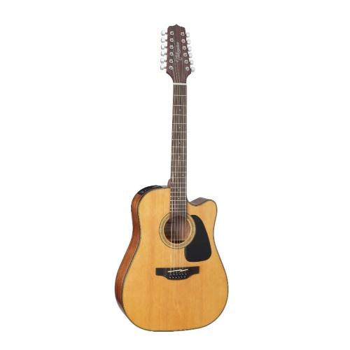 Takamine Gd30Ce-12Nat Dreadnought Natural 12St Acoustic Electric Guitar - Red One Music