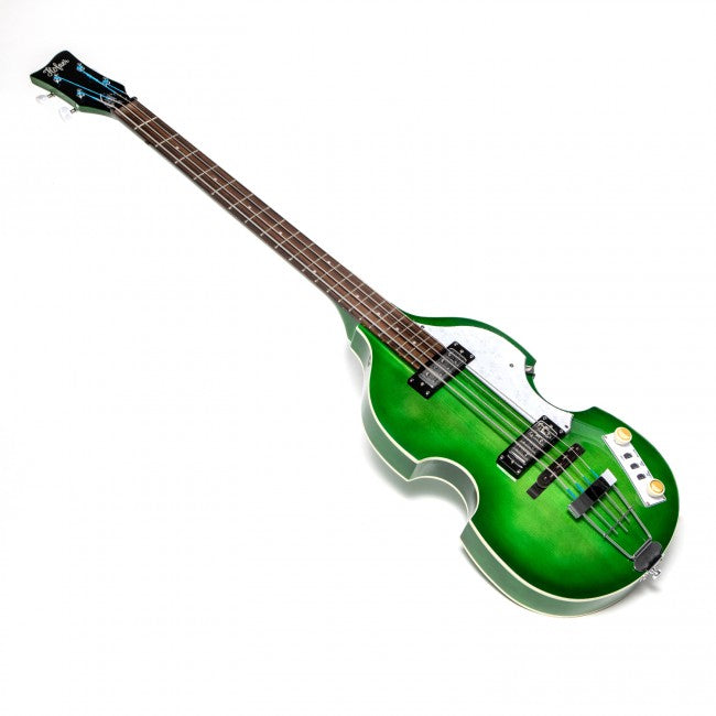 Hofner IGNITION PRO Violin Bass - Transparent Green
