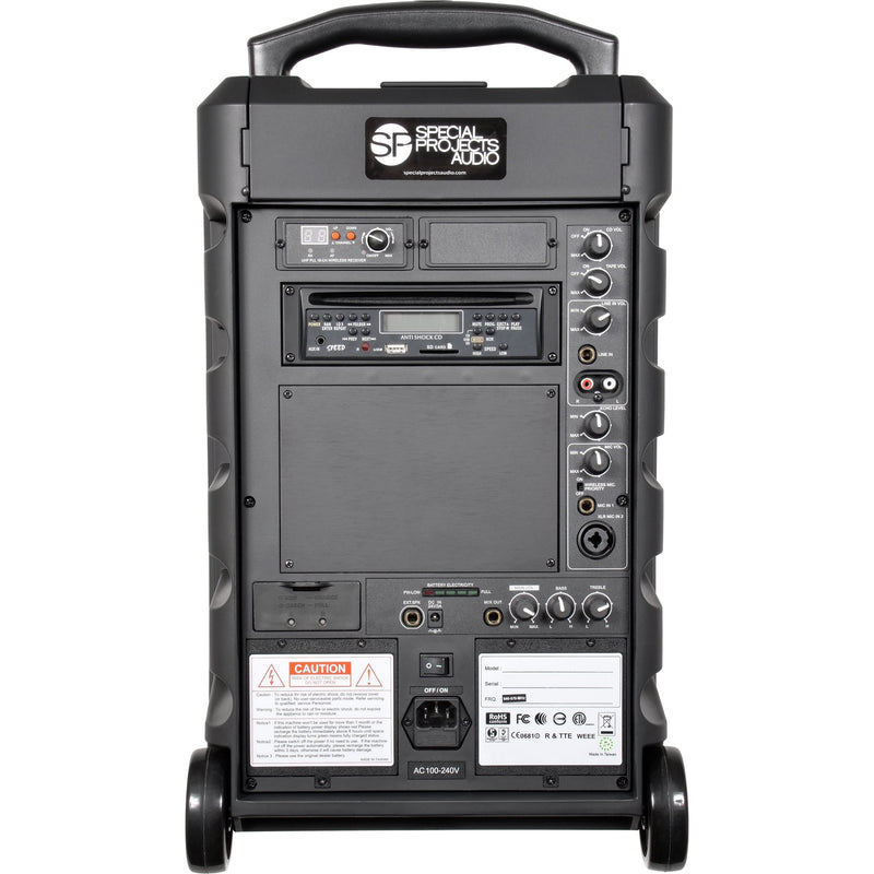 Galaxy Audio GXED1 10" Battery Portable PA System with EVO