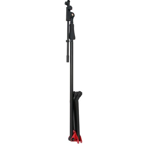 Galaxy Audio Mst-T50 Mic Stand With Tilt Swivel Legs Pistol Grip Amp Boom - Red One Music