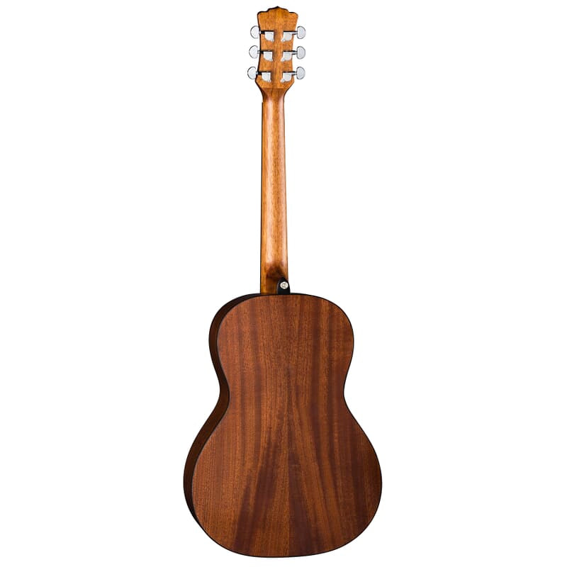 Luna GYPSY Muse Parlour Table en épicéa Guitare acoustique 6 cordes avec accordeur et sac - Naturel satiné 