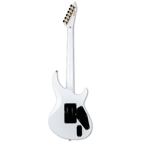 Guitare électrique ESP LTD H3-1000FR avec micros EMG - Blanche Neige - Gaucher