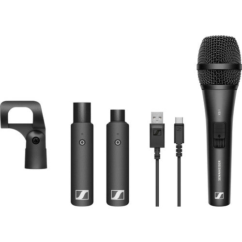 Sennheiser Xsw-D Vocal Set - Digital Wireless Microphone System With Plug-On Transmitter And Handheld Mic (2.4 Ghz) - Red One Music