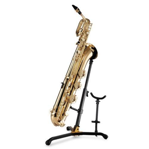 Hercules Ds536B Baritone Sax And Alto/tenor Sax Stand - Red One Music