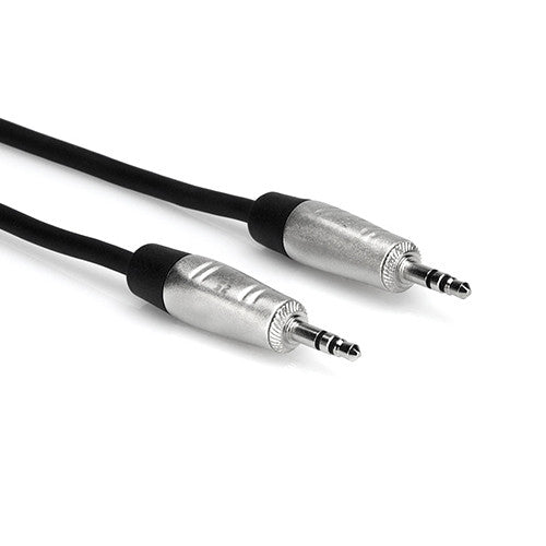 Hosa HMM-003 REAN 3.5mm TRS to 3.5mm TRS Pro Stereo Interconnect Cable - 3'