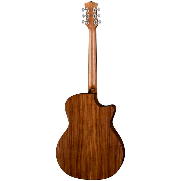 Luna HT KOA GCE L High Tide Koa Grand Concert Left-Handed Acoustic/Electric Guitar (Satin Natural)