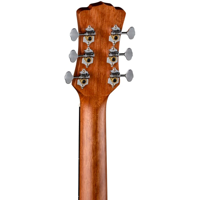 Luna HT KOA GCE L High Tide Koa Grand Concert Left-Handed Acoustic/Electric Guitar (Satin Natural)