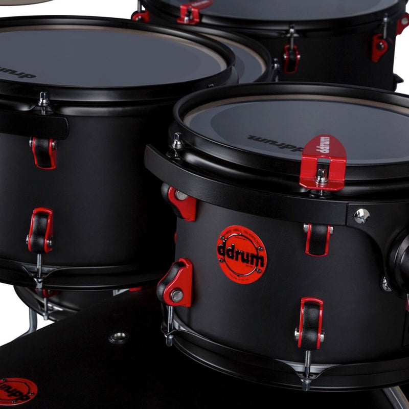 DDrum HYBRID-6-BLK-RD Kit hybride 6 pièces (noir satiné)