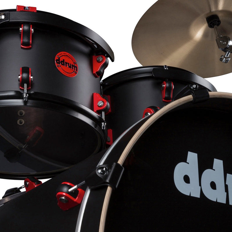 DDrum HYBRID-6-BLK-RD Kit hybride 6 pièces (noir satiné)