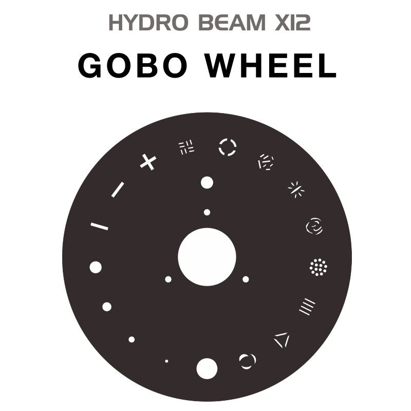 American DJ HYDRO-BEAM-X12 IP65 Outdoor Moving Head Beam Light Fixture