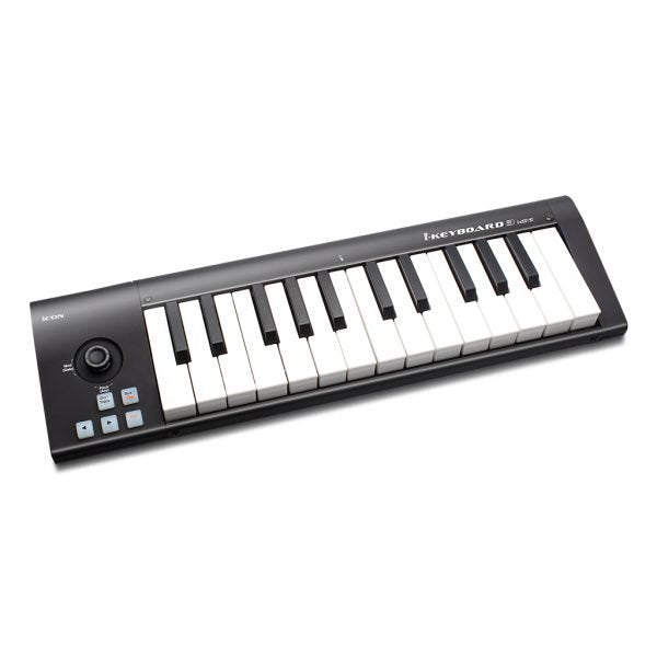 Icon Pro Audio ICOK-IKEY3MINI Piano Style Velocity-Sensitive 25-Key Keyboard