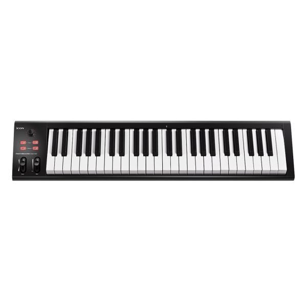 Icon Pro Audio ICOK-IKEY5NANO 49-Key Semi-Weighted Keyboards with a Single Channel Daw Controller