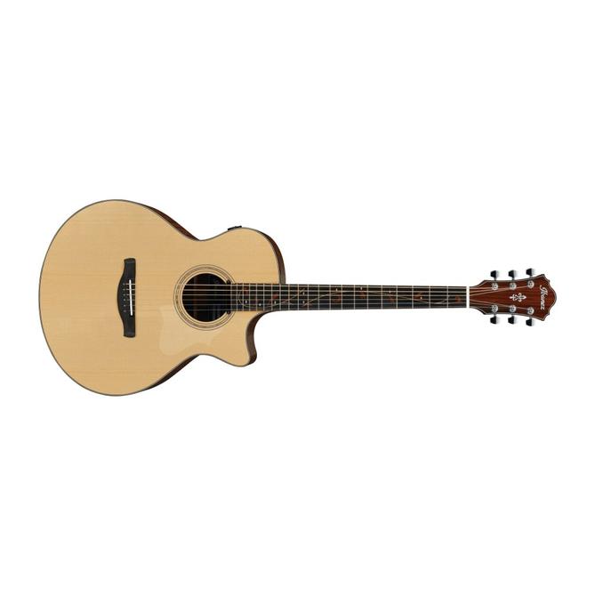 Ibanez AE275BTLGS AE - Baritone Solid Spruce Top Acoustic Guitar - Natural Low Gloss