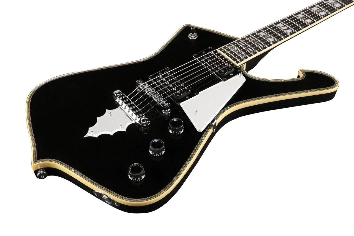 Ibanez PS120BK Paul Stanley Signature Electric Guitar (Black)