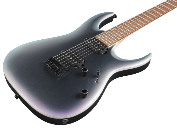 Ibanez RGA Standard Series RGA42EXBAM Guitare électrique avec micros Quantum - Black Aurora Burst Matte