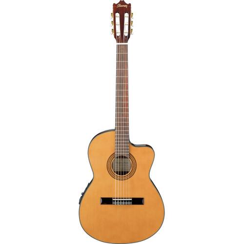 Ibanez Ga5Tce-Am Amber Classical Guitar - Red One Music