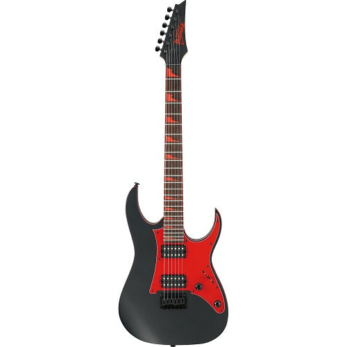 Ibanez GIO GRG131DX-BKF Electric Black And Red - Red One Music