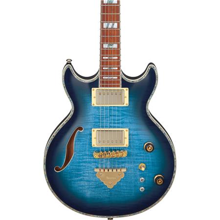 Ibanez AR STANDARD Series Hollow Body Electric Guitar (Light Blue Burst)