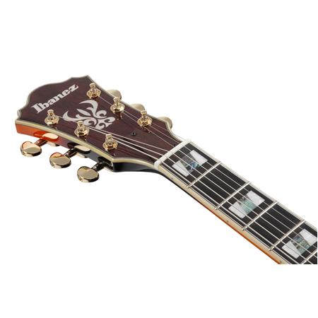 Ibanez Artstar AS113 Guitare électrique semi-creuse avec micros Super 58 - Brown Sunburst