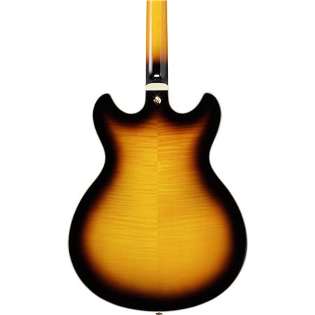 Ibanez ARTCORE EXPRESSIONIST Series Semi Hollow-Body Electric Guitar (Antique Yellow Sunburst)