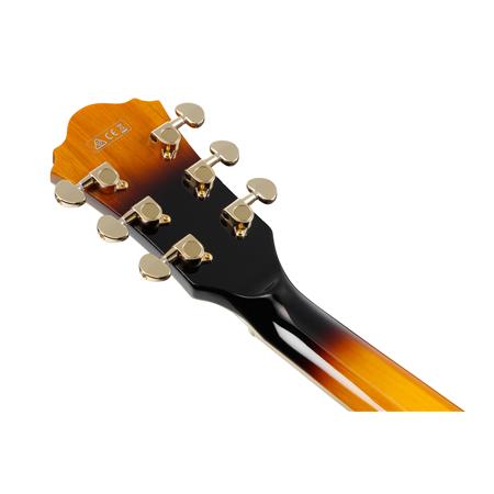 Ibanez Artcore Expressionist AS93FM Guitare électrique semi-creuse avec micros Super 58 - Sunburst jaune antique