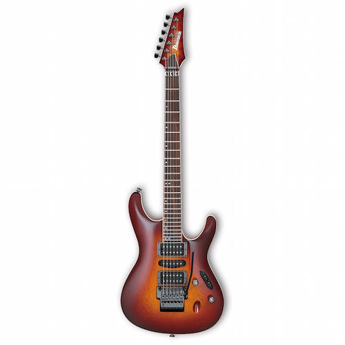 Ibanez S6570SK-STB S Prestige Series 6 String Rh Electric Guitar In Sunset Burst - Red One Music