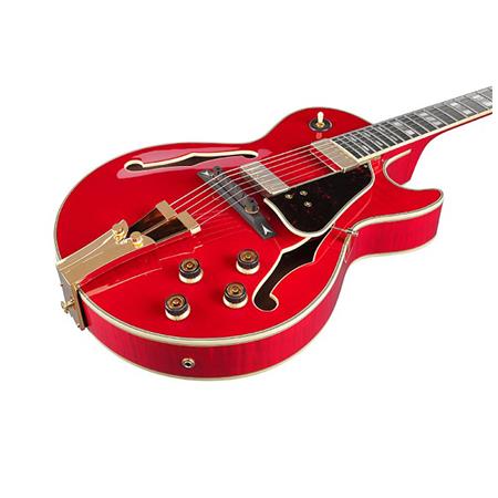 Ibanez George Benson Signature Series GB10SEFMSRR Guitare électrique à corps creux avec micros spéciaux GB - Rouge saphir