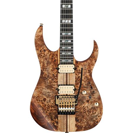 Ibanez RG Premium Series RGT1220PBABS Guitare électrique avec micros DiMarzio - Antique Brown Stained Flat