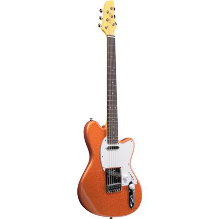 Ibanez Yvetter Young Signature Series YY20OCS Guitare électrique avec micros Seymour Duncan - Orange Cream Sparkle