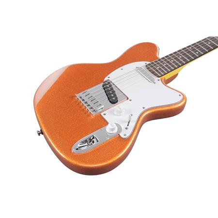 Ibanez YVETTE YOUNG Signature Electric Guitar (Orange Cream Sparkle)
