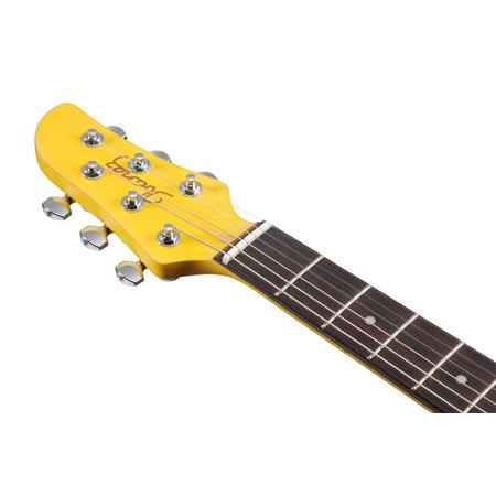 Ibanez YVETTE YOUNG Signature Electric Guitar (Orange Cream Sparkle)