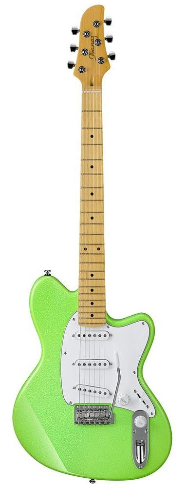 Ibanez YVETTE YOUNG Signature Electric Guitar (Slime Green Sparkle)
