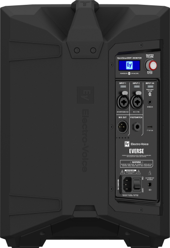 Electro-Voice EVERSE 8 Haut-parleur alimenté par batterie résistant aux intempéries - 8" (Noir)