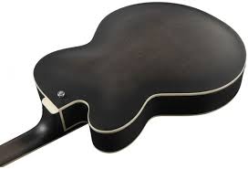 Ibanez AF55-TKF Artcore - Guitare électrique Hollow Body avec 2 micros Humbucker - Noir plat
