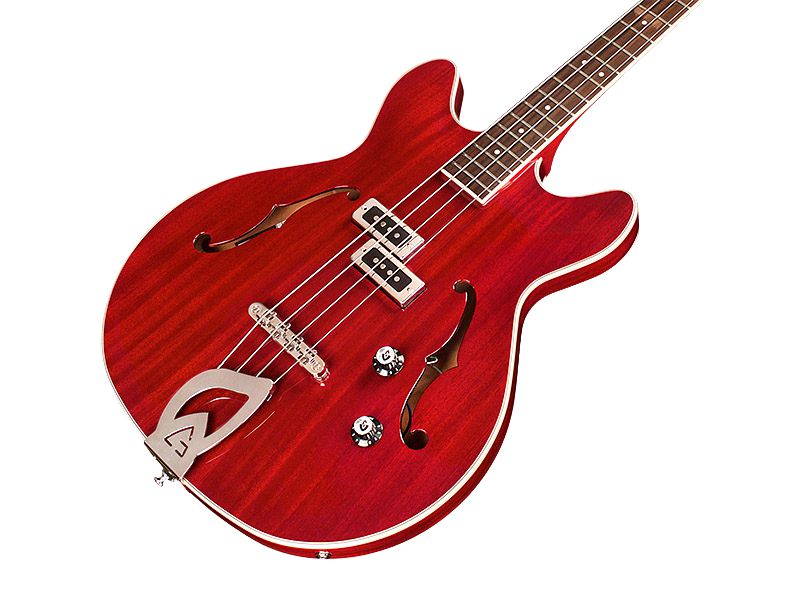 Guild NEWARK Starfire I - Basse électrique à micro bobine divisée - Rouge cerise