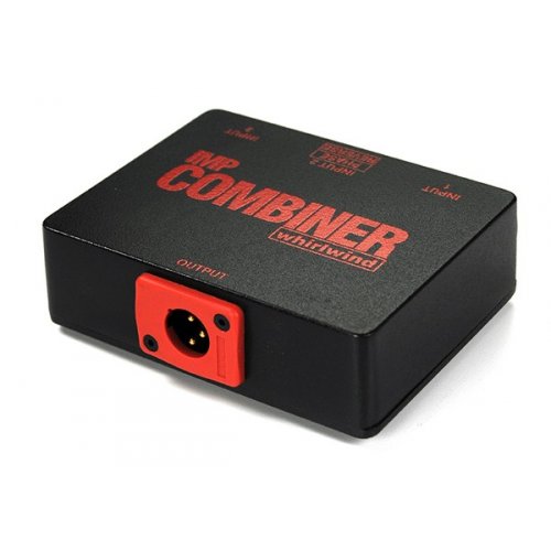 Whirlwind IMCOM 2-to-1 Microphone Combiner - Red One Music