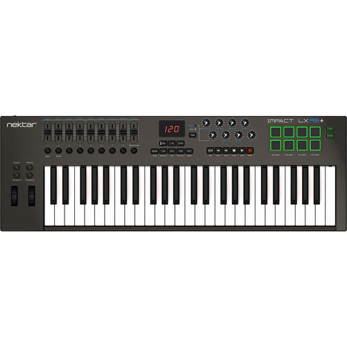 Nektar IMPACT LX49+ Keyboard Controller - Red One Music