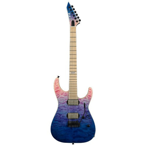 ESP E-II M-II HST QM Electric Guitar (Indigo Purple Fade)