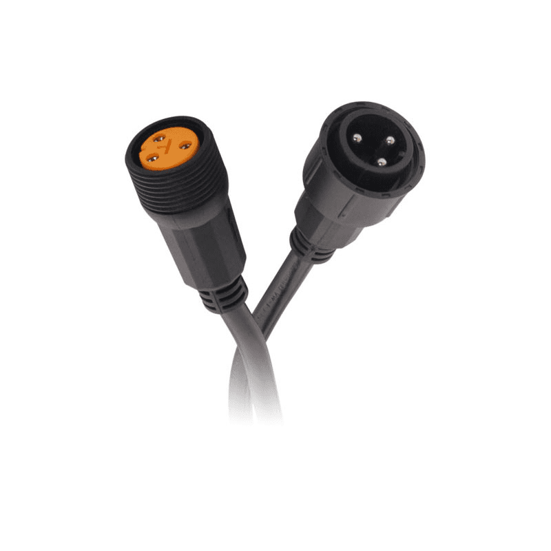 Chauvet Ip Power5  Outdoor Rated Power Extension Cable Designed For Outdoor Use - Red One Music