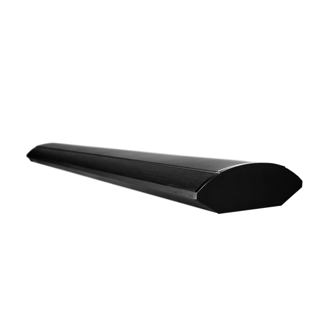 SoundTube IPD-TSB-2.0 Ultra-Thin 2-way Dante-Enabled Soundbar (Black)