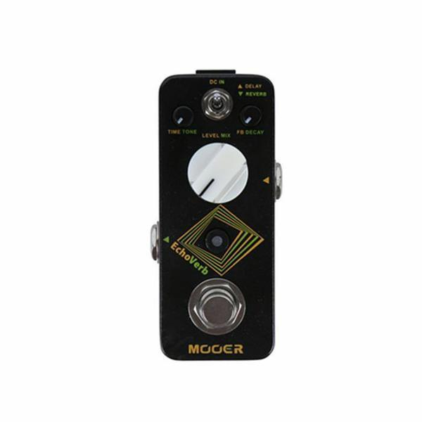 Mooer Mdv1 Echoverb Digital Delay And Reverb Pedal - Red One Music