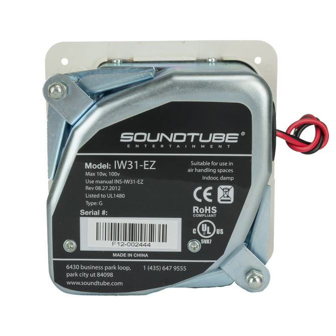 SoundTube IW31-EZ-MP In-Wall Speaker Master Pack - 8 Units (Black)