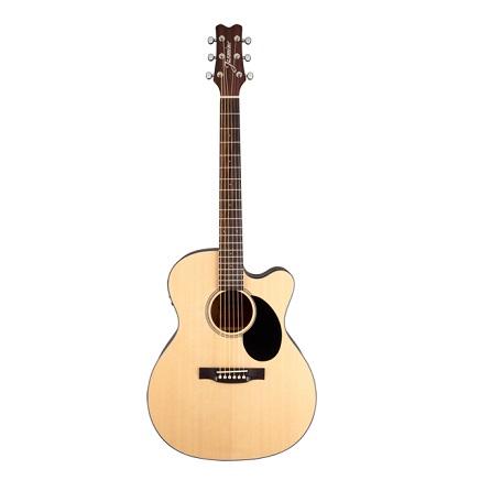 Jasmine Orchestra Cutaway Jo-36Ce Acoustic Electric Guitar - Red One Music