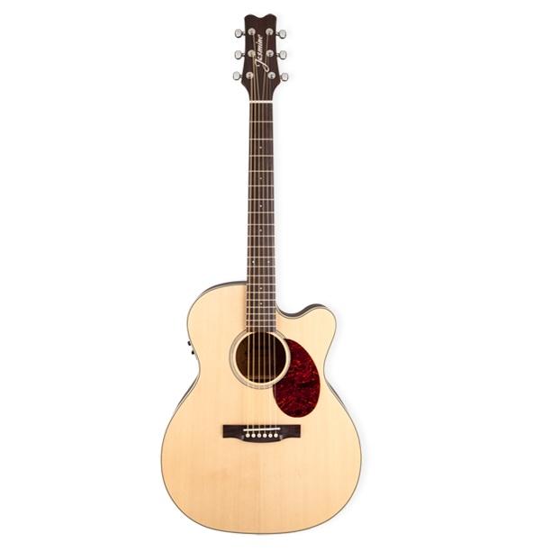 Jasmine Orchestra Cutaway Jo-37Ce Acoustic Electric Guitar - Red One Music