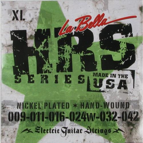 La Bella Hrs-Xl 9-42 Guitar Strings - Red One Music