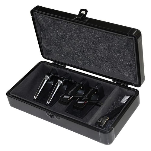 Odyssey KCC4PR2BL KROM Series PRO2 Case for Four Turntable Needle Cartridges (Black)