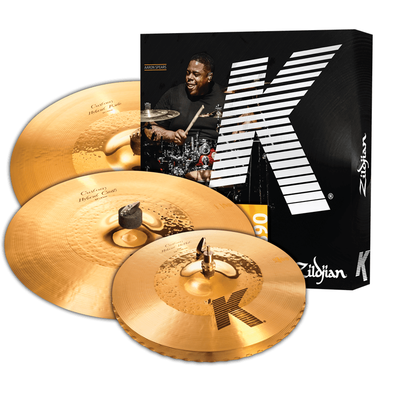 Zildjian K1250 K Custom Hybrid Cymbal Set - Red One Music