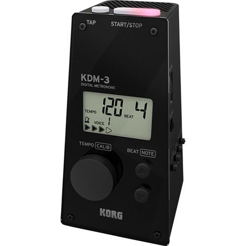Korg KDM-3 Digital Metronome (Black) - Red One Music